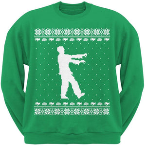 Big Zombie Ugly XMAS Sweater Forest Adult Sweatshirt