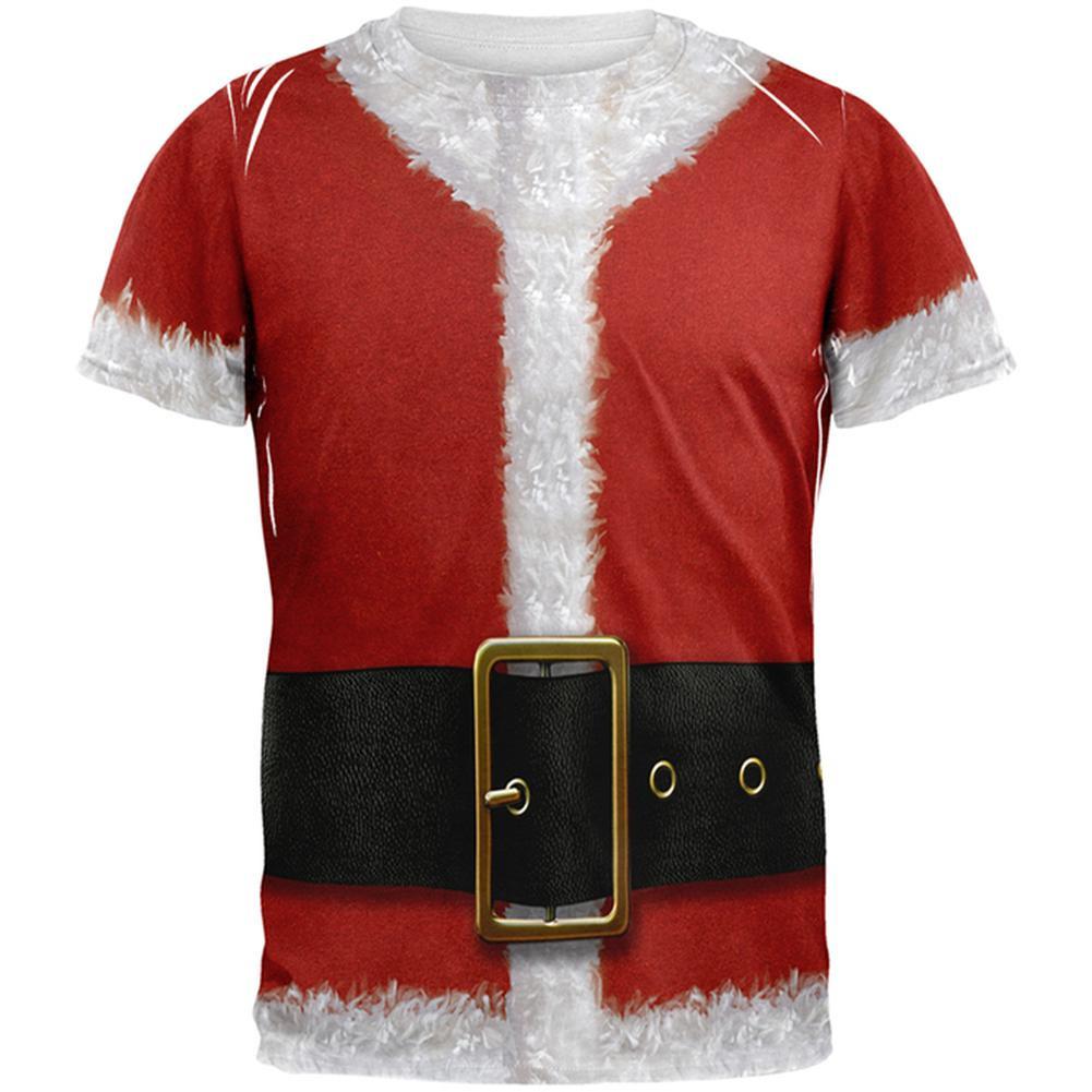 Santa Claus Costume All Over Adult T-Shirt