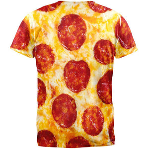 Pepperoni Pizza Costume All Over Adult T-Shirt
