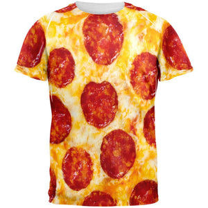 Pepperoni Pizza Costume All Over Adult T-Shirt