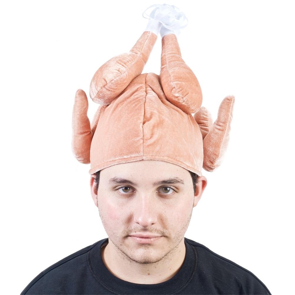 Raw Turkey Costume Hat
