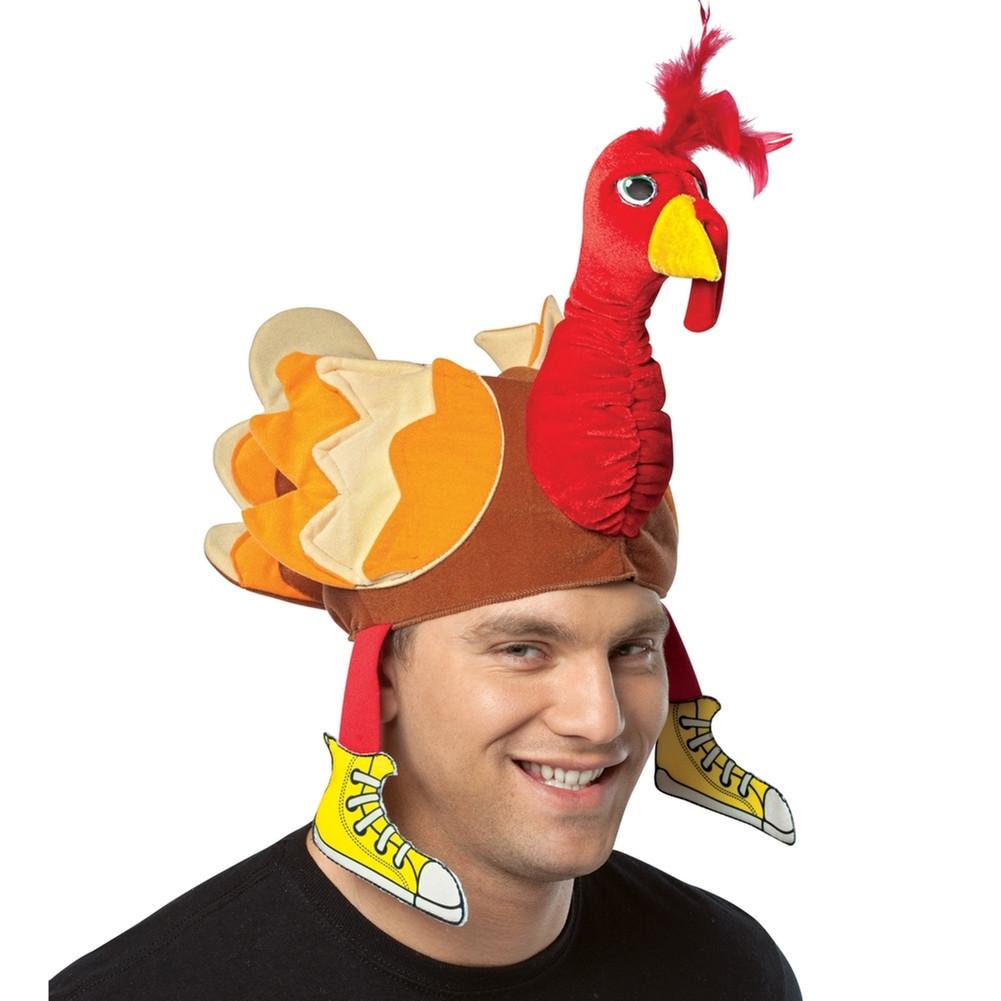 Turkey with Sneakers Hat